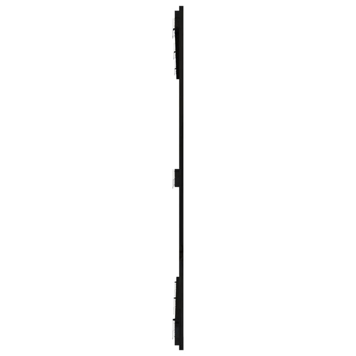 Tăblie de pat pentru perete, negru, 159,5x3x90 cm - WALTI WALTI