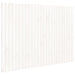 Tăblie de pat pentru perete, alb, 159,5x3x110 cm lemn masiv pin - WALTI WALTI