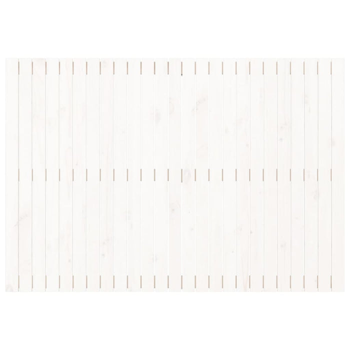 Tăblie de pat pentru perete, alb, 159,5x3x110 cm lemn masiv pin - WALTI WALTI