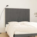Tăblie de pat pentru perete, gri, 159,5x3x110 cm lemn masiv pin - WALTI WALTI