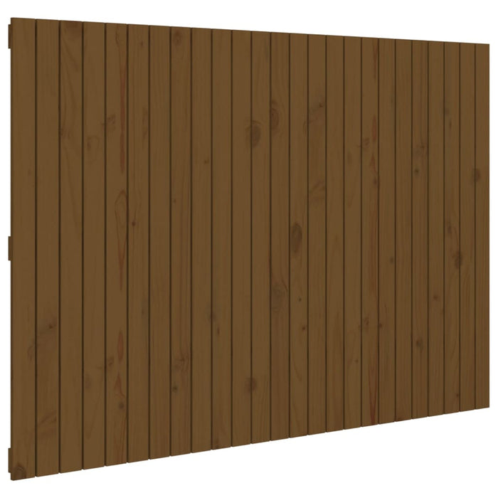 Tăblie de pat pentru perete, maro miere 159,5x3x110 cm lemn pin - WALTI WALTI