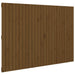 Tăblie de pat pentru perete, maro miere 159,5x3x110 cm lemn pin - WALTI WALTI