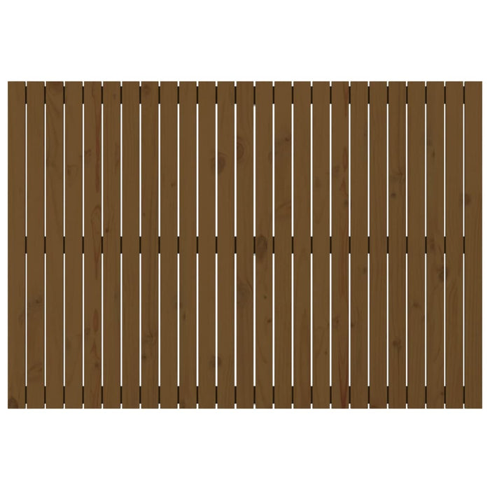 Tăblie de pat pentru perete, maro miere 159,5x3x110 cm lemn pin - WALTI WALTI