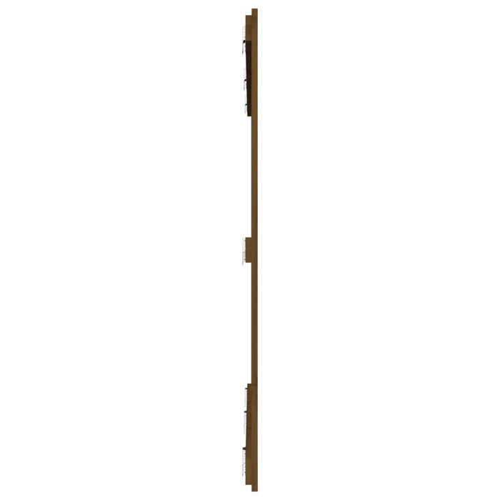 Tăblie de pat pentru perete, maro miere 159,5x3x110 cm lemn pin - WALTI WALTI