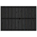Tăblie de pat pentru perete negru 159,5x3x110 cm lemn masiv pin - WALTI WALTI