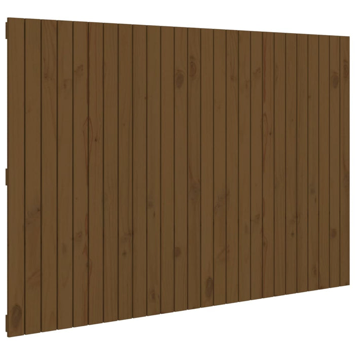 Tăblie de pat pentru perete, maro miere, 166x3x110 cm, lemn pin - WALTI WALTI