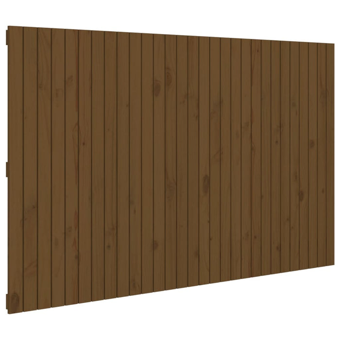 Tăblie de pat pentru perete, maro miere, 185x3x110 cm, lemn pin - WALTI WALTI