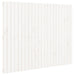 Tăblie de pat pentru perete, alb, 140x3x110 cm, lemn masiv pin - WALTI WALTI