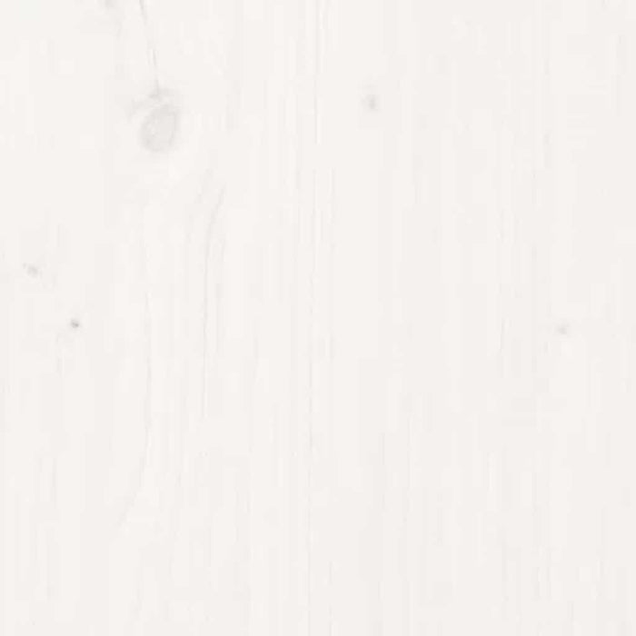Suport pentru haine, alb, 100x45x150 cm, lemn masiv de pin WALTI