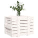 Cutie de depozitare, alb, 58x40,5x42 cm, lemn masiv de pin - WALTI WALTI