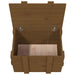 Cutie de depozitare, maro miere, 58x40,5x42 cm lemn masiv pin - WALTI WALTI