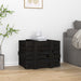 Cutie de depozitare, negru, 58x40,5x42 cm, lemn masiv de pin - WALTI WALTI
