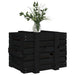 Cutie de depozitare, negru, 58x40,5x42 cm, lemn masiv de pin - WALTI WALTI