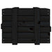 Cutie de depozitare, negru, 58x40,5x42 cm, lemn masiv de pin - WALTI WALTI