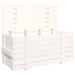 Cutie de depozitare, alb, 91x40,5x42 cm, lemn masiv de pin - WALTI WALTI