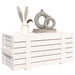 Cutie de depozitare, alb, 91x40,5x42 cm, lemn masiv de pin - WALTI WALTI