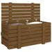 Cutie de depozitare, maro miere, 91x40,5x42 cm, lemn masiv pin - WALTI WALTI