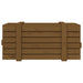 Cutie de depozitare, maro miere, 91x40,5x42 cm, lemn masiv pin - WALTI WALTI