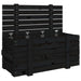 Cutie de depozitare, negru, 91x40,5x42 cm, lemn masiv de pin - WALTI WALTI