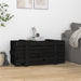 Cutie de depozitare, negru, 91x40,5x42 cm, lemn masiv de pin - WALTI WALTI