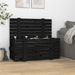 Cutie de depozitare, negru, 91x40,5x42 cm, lemn masiv de pin - WALTI WALTI