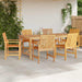 Set de masă pentru grădină 7 pcs Maro 200 x 90 x 74 cm - WALTI WALTI