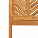 Set de masă pentru grădină 3 pcs Maro Lemn Solid de Acacia - WALTI WALTI