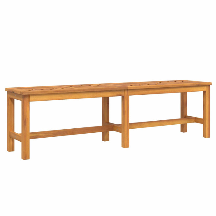 Set de masă pentru grădină 3 pcs Maro Lemn Solid de Acacia - WALTI WALTI