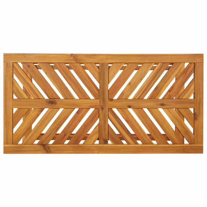 Set de lounge pentru grădină 4 pcs Maro Lemn Solid de Acacia - WALTI WALTI
