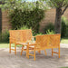 Set de lounge pentru grădină 3 pcs Maro Lemn Solid de Acacia - WALTI WALTI