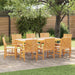 Scaune de dining pentru grădină 8 pcs Maro 59 x 62.5 x 89 cm - WALTI WALTI