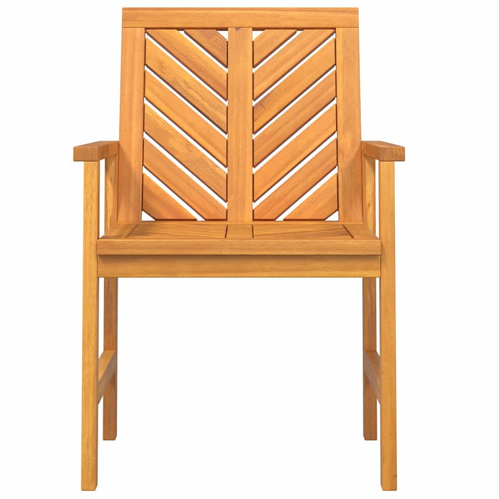 Scaune de dining pentru grădină 8 pcs Maro 59 x 62.5 x 89 cm - WALTI WALTI