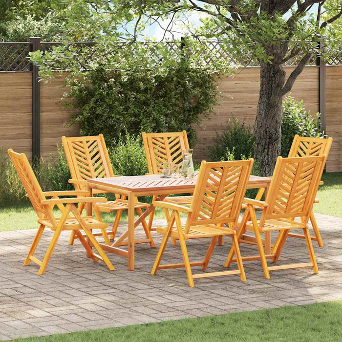 Fotoliu reclinabil 6 pcs Maro 57 x 71 x 90cm lemn - WALTI WALTI