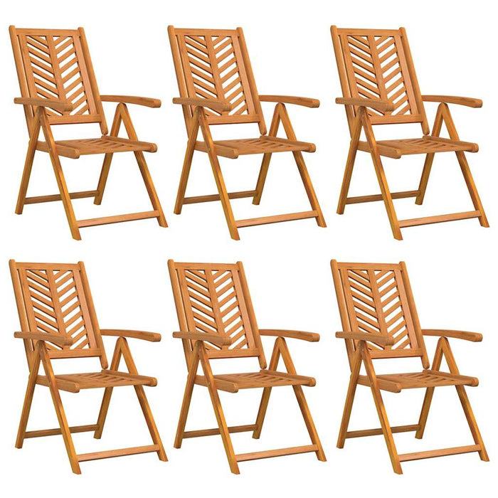 Fotoliu reclinabil 6 pcs Maro 57 x 71 x 90cm lemn - WALTI WALTI