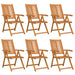 Fotoliu reclinabil 6 pcs Maro 57 x 71 x 90cm lemn - WALTI WALTI