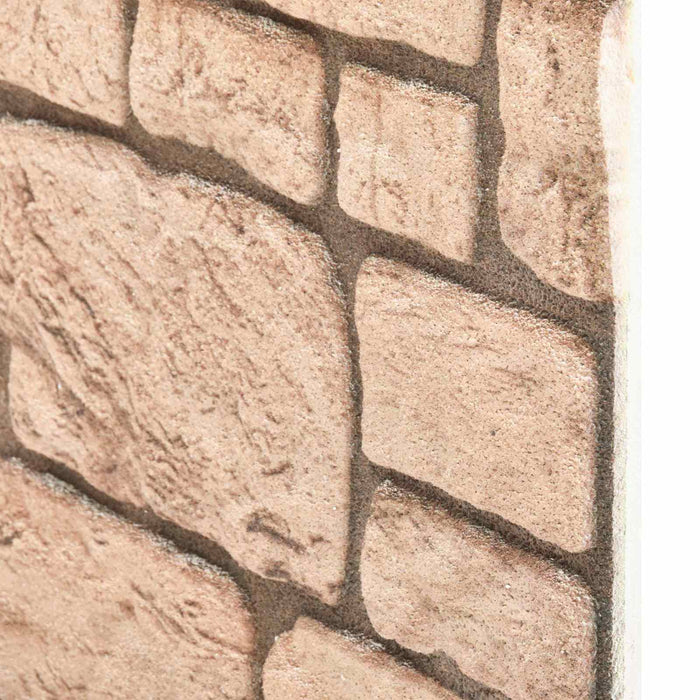 Panouri de perete 10 pcs Bej 100 x 50 cm Spumă EPS - WALTI WALTI