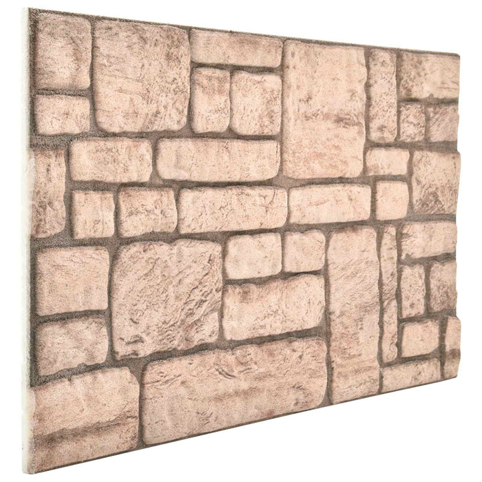 Panouri de perete 10 pcs Bej 100 x 50 cm Spumă EPS - WALTI WALTI