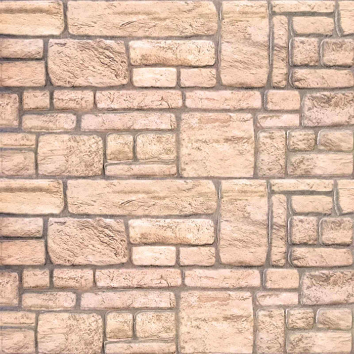 Panouri de perete 10 pcs Bej 100 x 50 cm Spumă EPS - WALTI WALTI