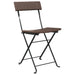 Set mobilier bistro pliabil, 3 piese, maro, poliratan - WALTI WALTI