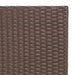 Set mobilier bistro pliabil, 3 piese, maro, poliratan - WALTI WALTI
