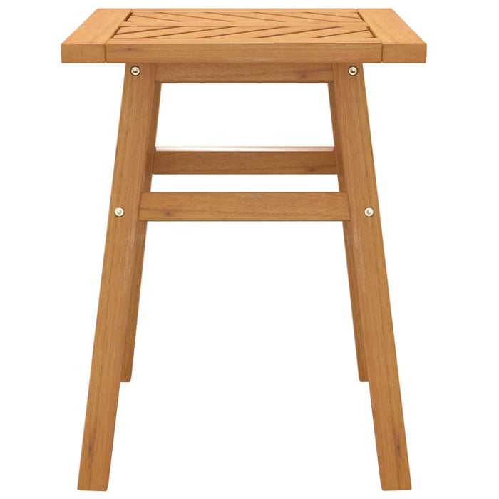 Masă laterală, 45x45x60 cm, lemn masiv de acacia - WALTI WALTI