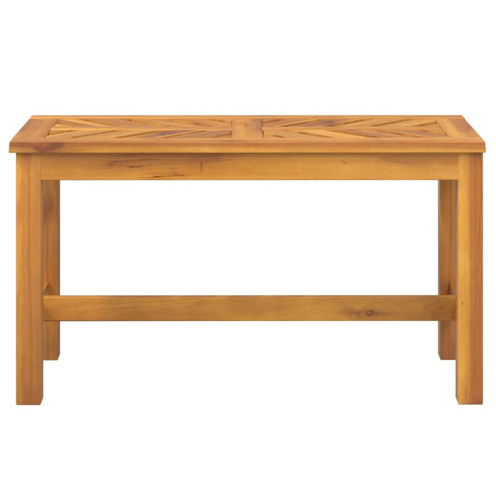 Bancă de grădină, 80 cm, lemn masiv de acacia - WALTI WALTI