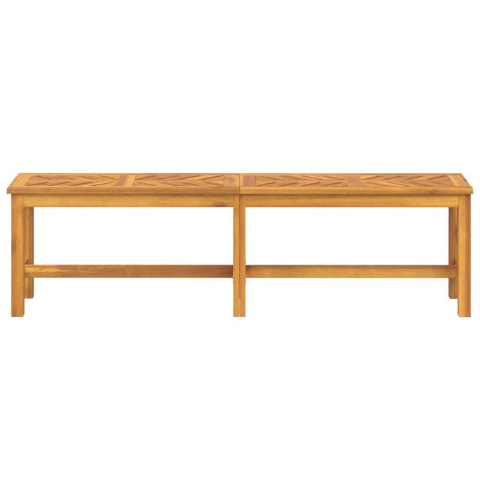 Bancă de grădină, 150 cm, lemn masiv de acacia - WALTI WALTI