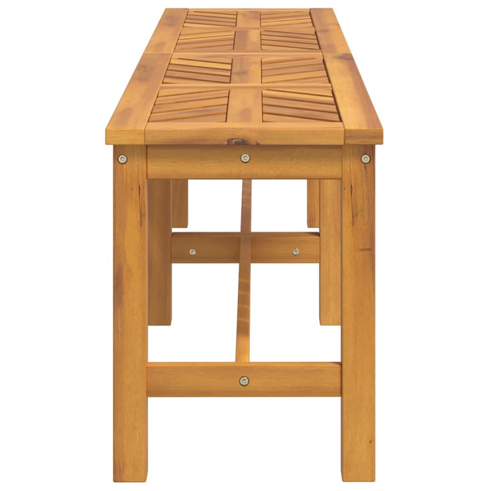 Bancă de grădină, 150 cm, lemn masiv de acacia - WALTI WALTI