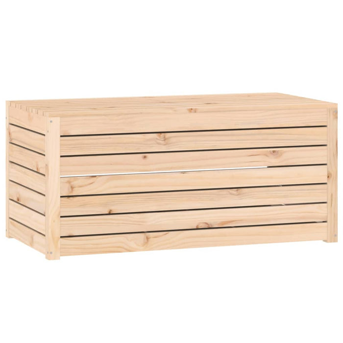 Ladă depozitare grădină, 101x50,5x46,5cm, lemn masiv pin - WALTI WALTI