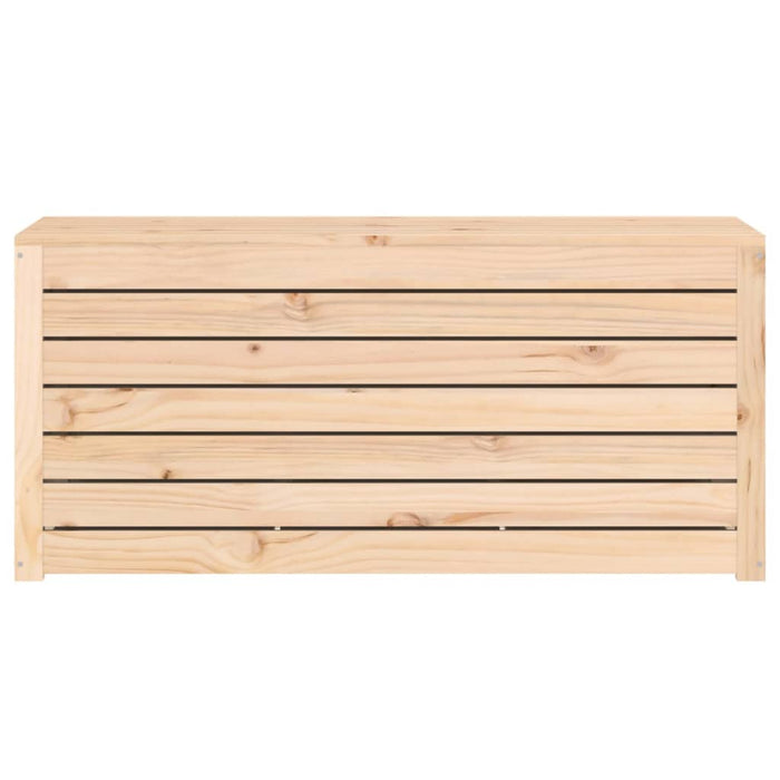 Ladă depozitare grădină, 101x50,5x46,5cm, lemn masiv pin - WALTI WALTI