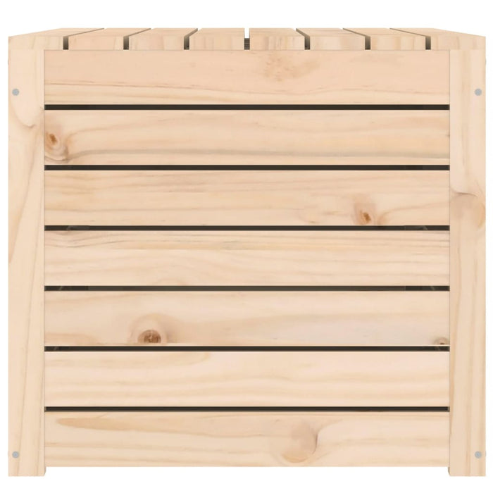 Ladă depozitare grădină, 101x50,5x46,5cm, lemn masiv pin - WALTI WALTI