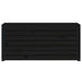 Ladă depozitare grădină, negru, 101x50,5x46,5cm, lemn masiv pin - WALTI WALTI
