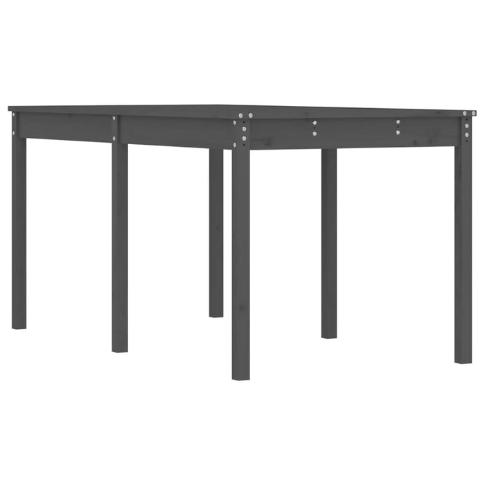 Măsuță de grădină, gri, 159,5x82,5x76 cm, lemn masiv de pin - WALTI WALTI
