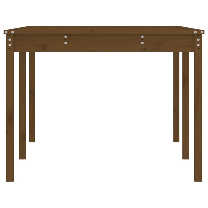 Măsuță de grădină, maro miere, 203,5x100x76 cm, lemn masiv pin - WALTI WALTI